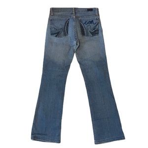Citizens of Humanity Jeans with Embroidered Wave Design on Back Pockets Size 28